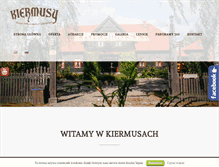 Tablet Screenshot of kiermusy.com.pl